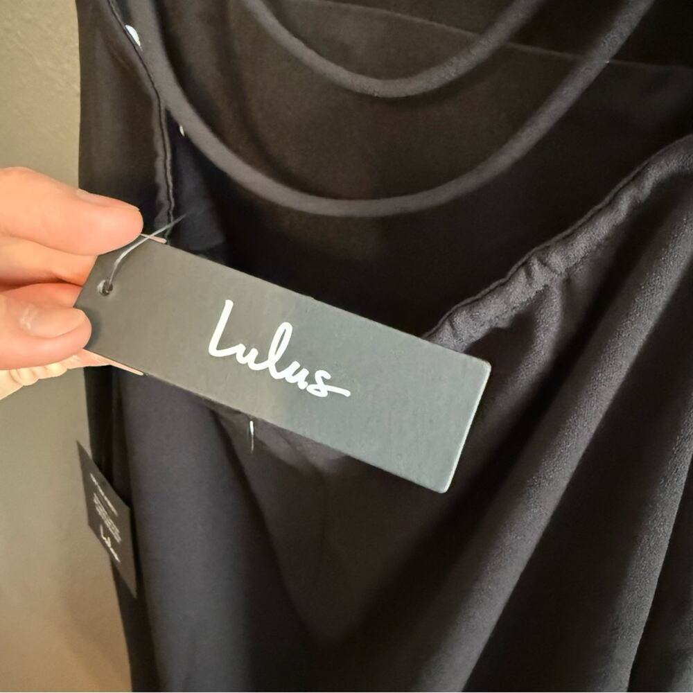 Lulus NWT All This Allure Backless Dress Size M - Picture 6 of 9